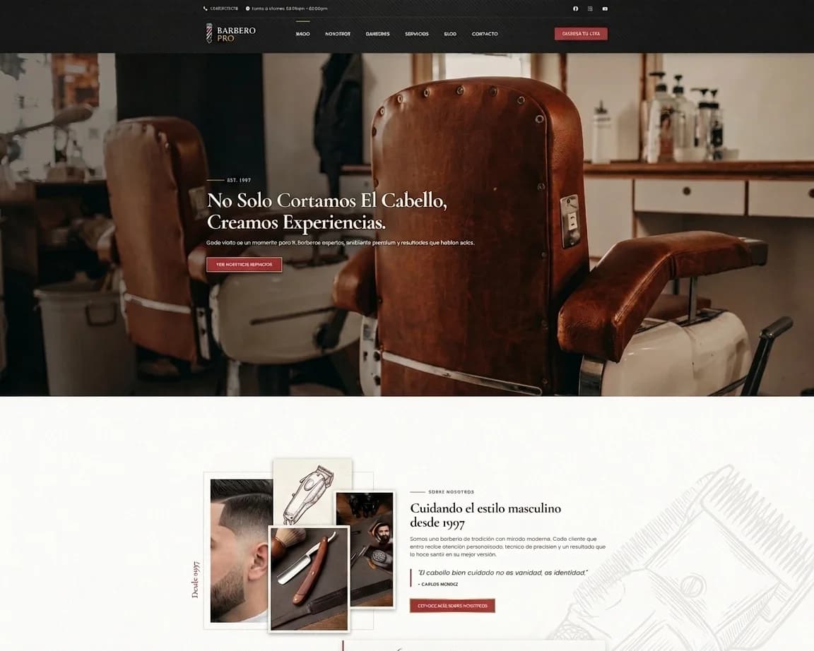 Sistema para Barbería